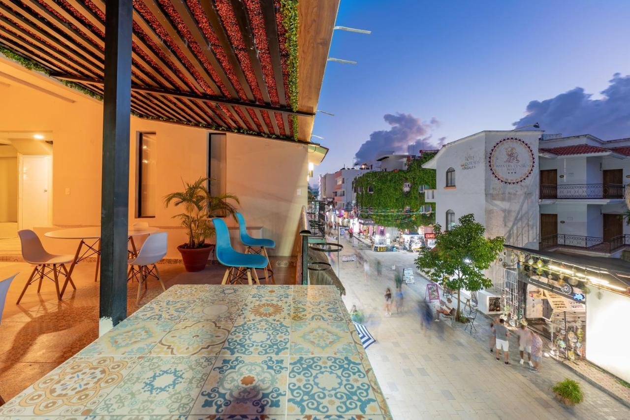 Hotel Brisas 5A Av, 普拉亚卡门 外观 照片