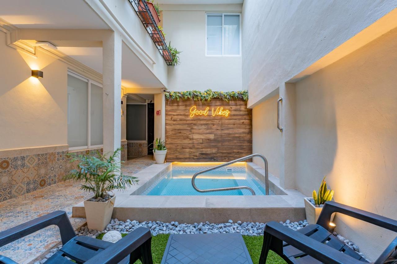 Hotel Brisas 5A Av, 普拉亚卡门 外观 照片