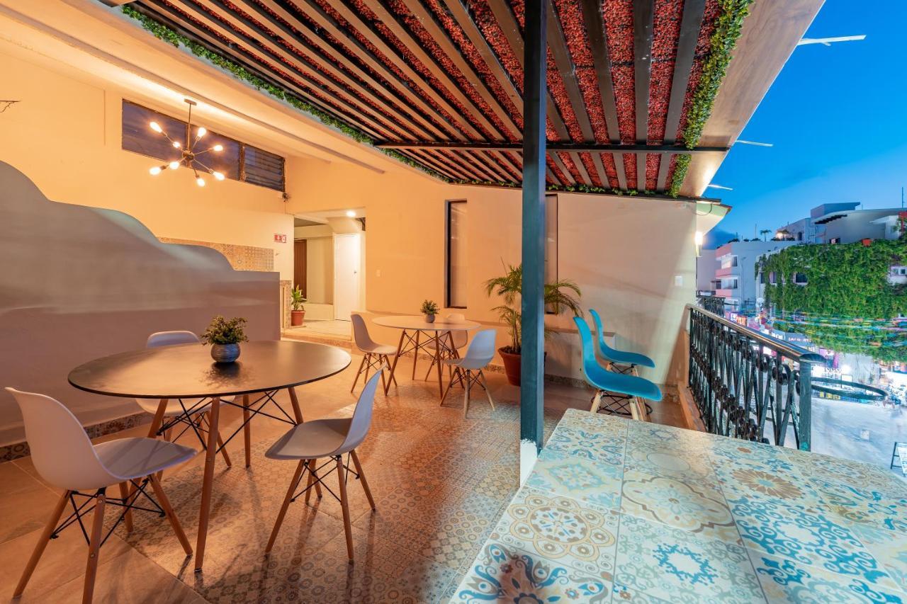 Hotel Brisas 5A Av, 普拉亚卡门 外观 照片