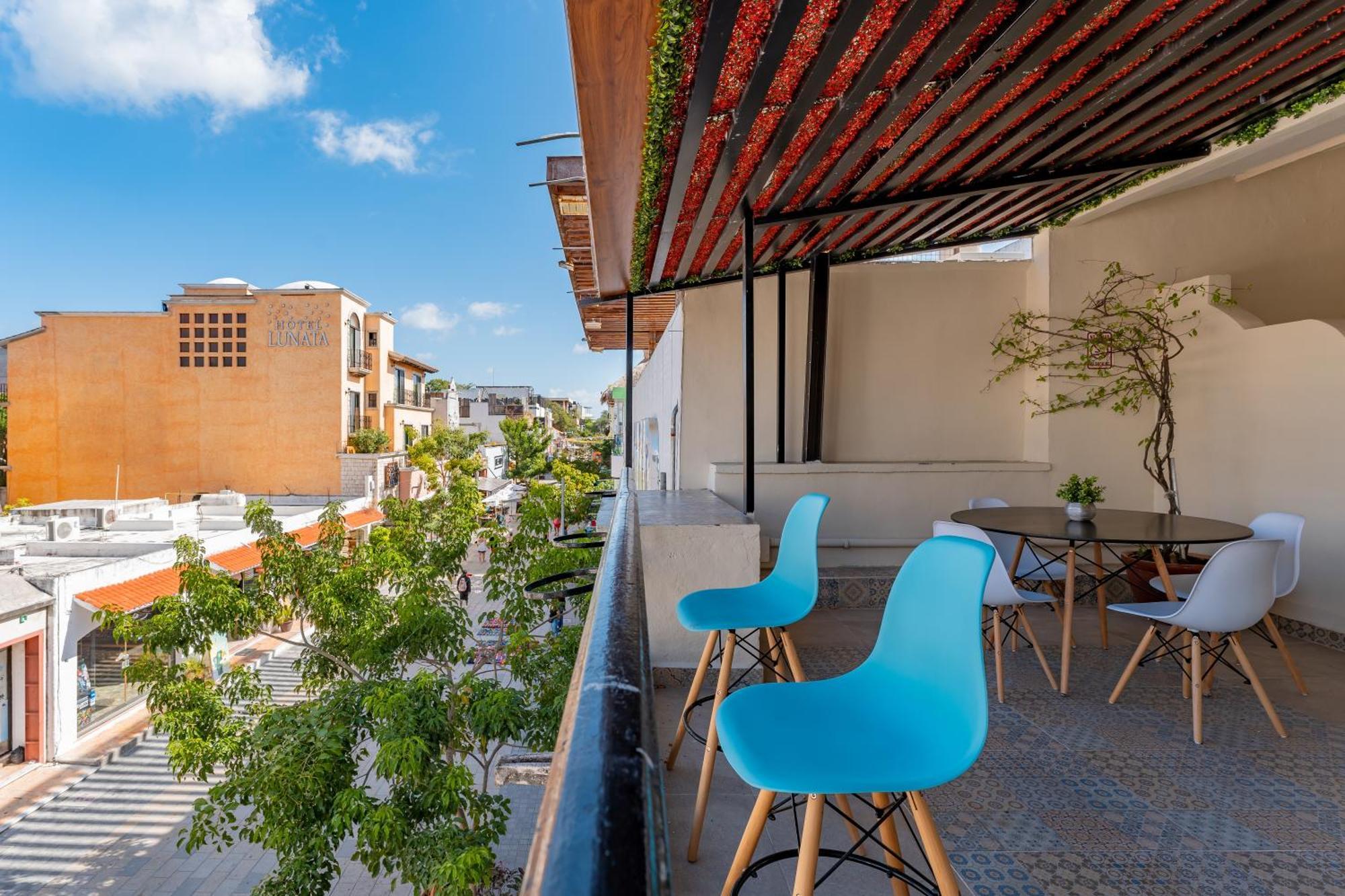 Hotel Brisas 5A Av, 普拉亚卡门 外观 照片