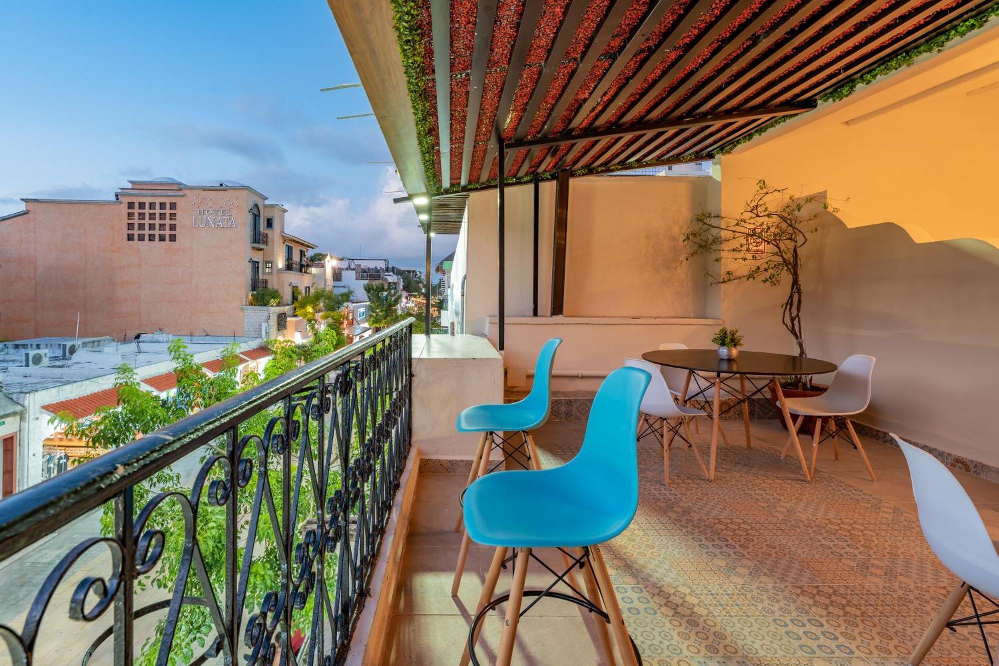 Hotel Brisas 5A Av, 普拉亚卡门 外观 照片
